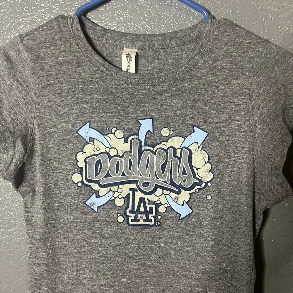 Dodgers Gray T-Shirt - Large - Picture 3 of 4